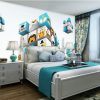 Tranh dán tường 3D phù hợp cho không gian của bé