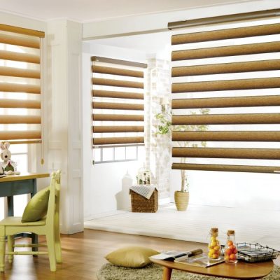 Rèm cầu vồng cho biệt thự