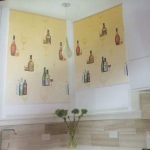 Rèm cuốn tranh cho bé trai