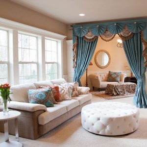 Rèm phù hợp với nhiều không gian khác nhau