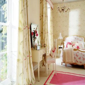 Rèm vải phòng ngủ mang phong cách trang nhã